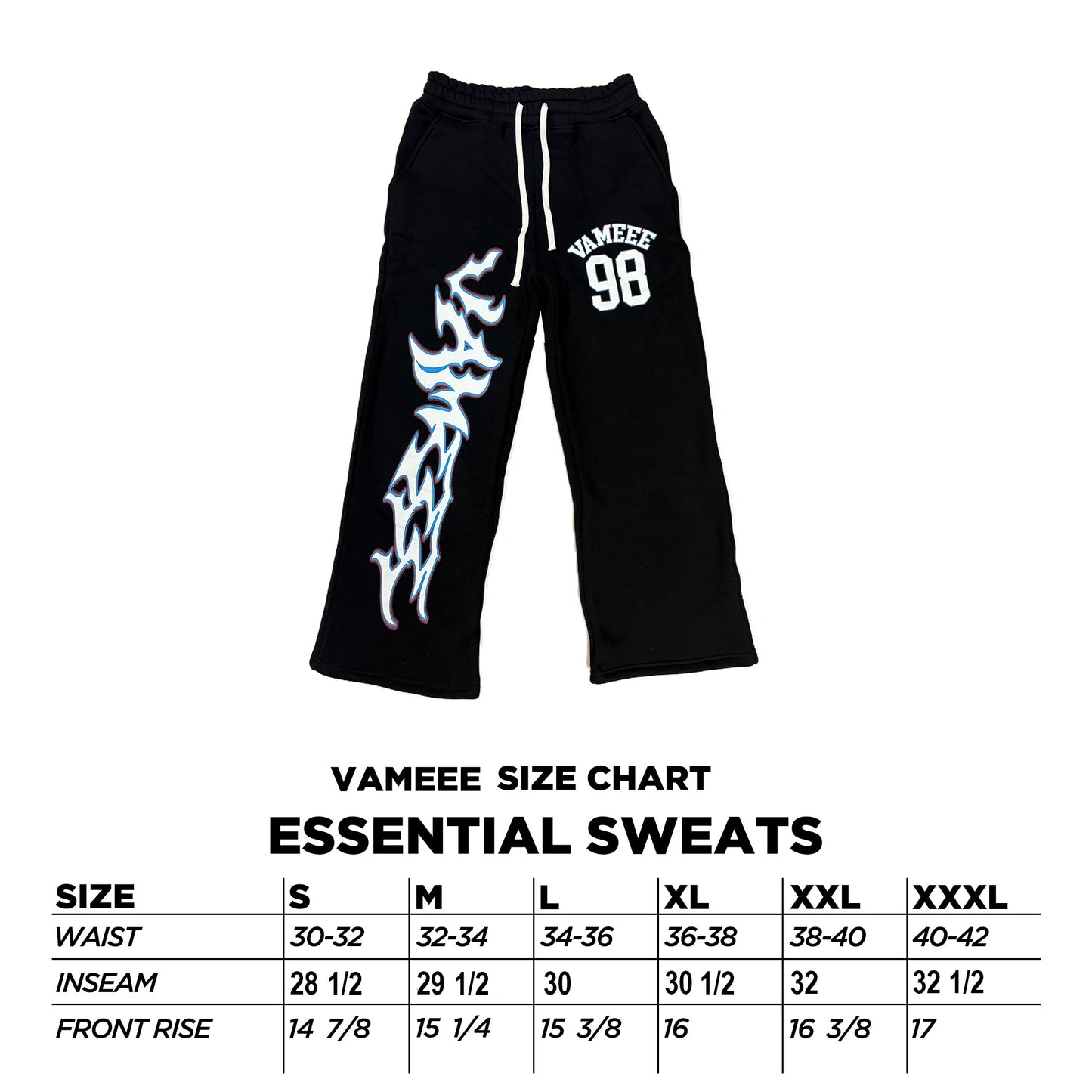 Vameee '98 Black Sweats