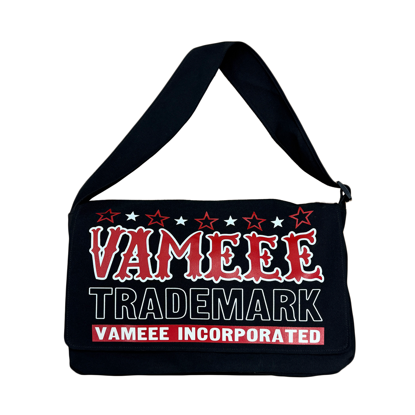 Vameee Travelers Messenger Bag (Black)