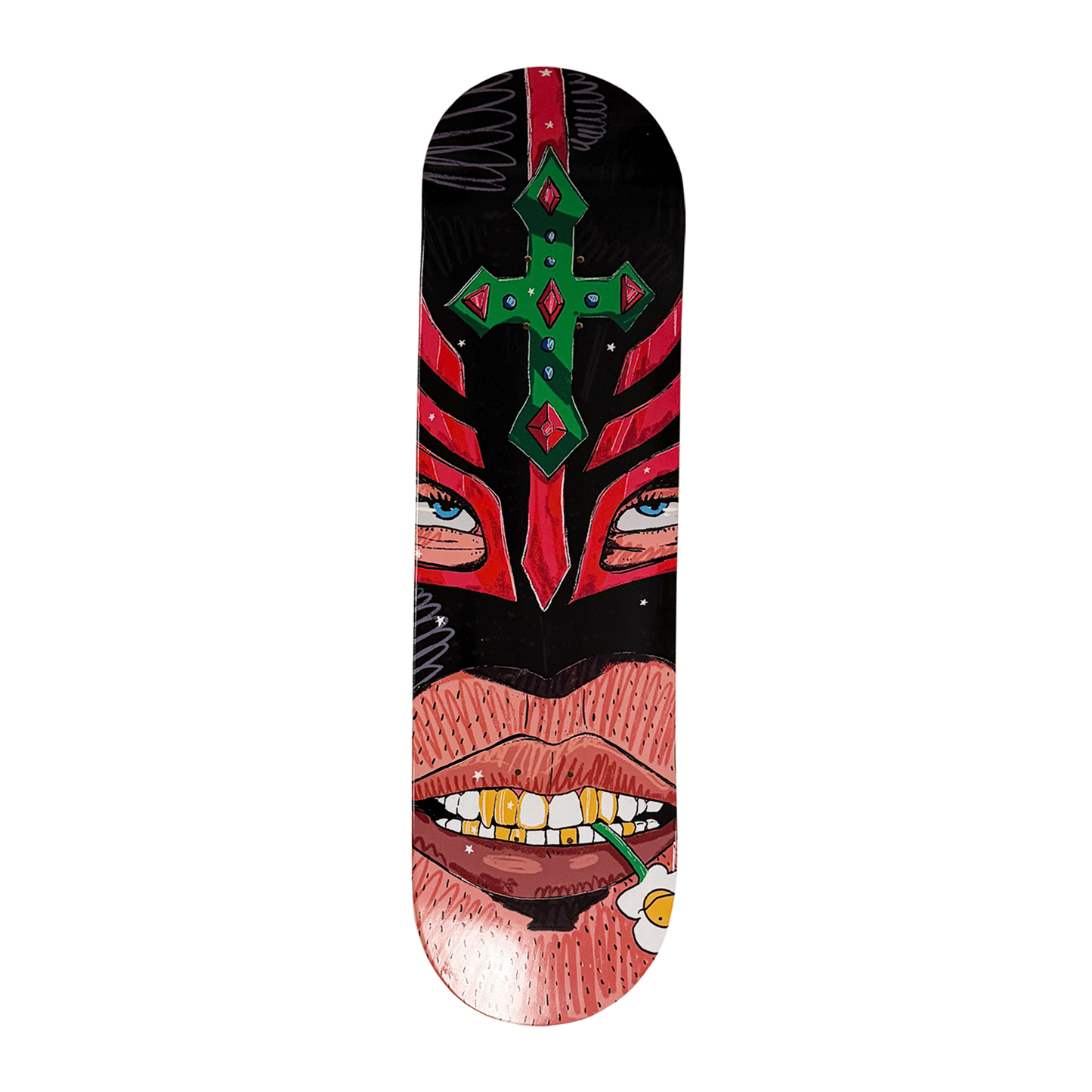 Rey Maneee Skate Deck (Black)