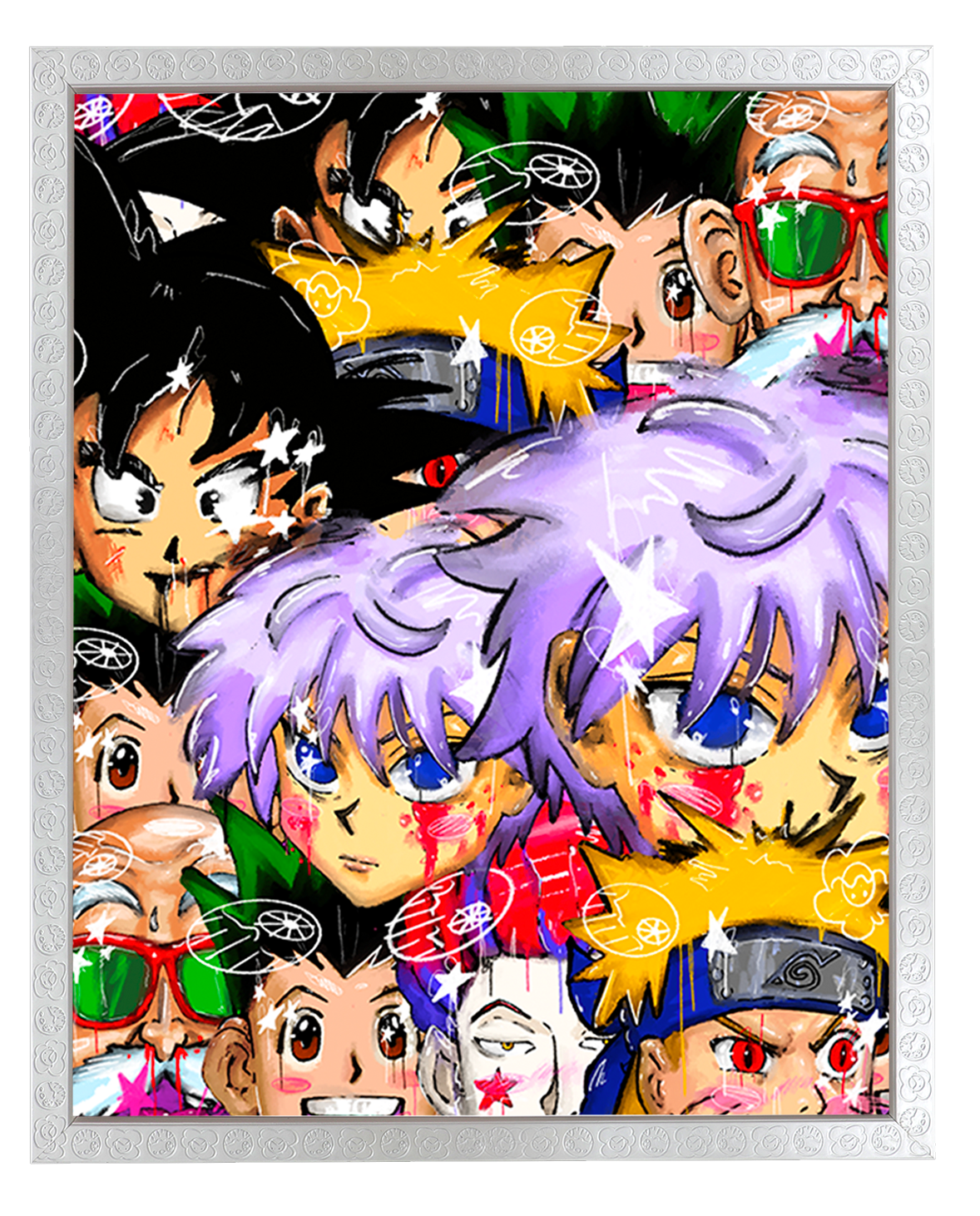 Animeee Collage Poster