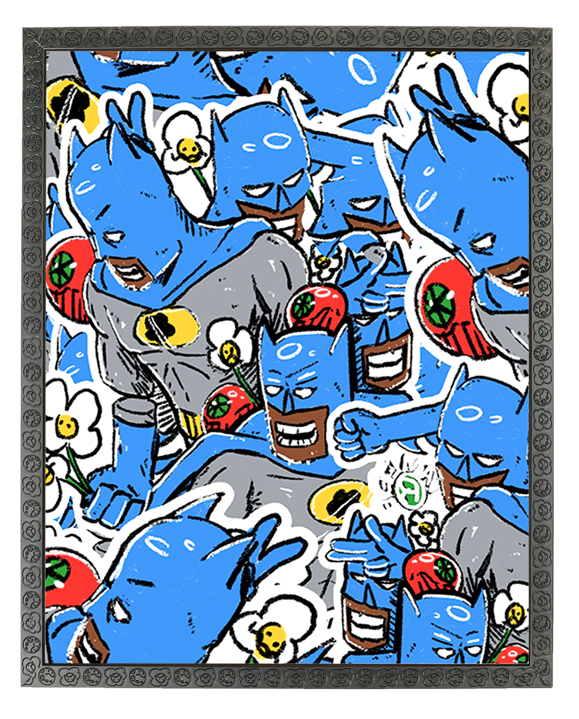 Jumbo Batmaneee Collage Poster