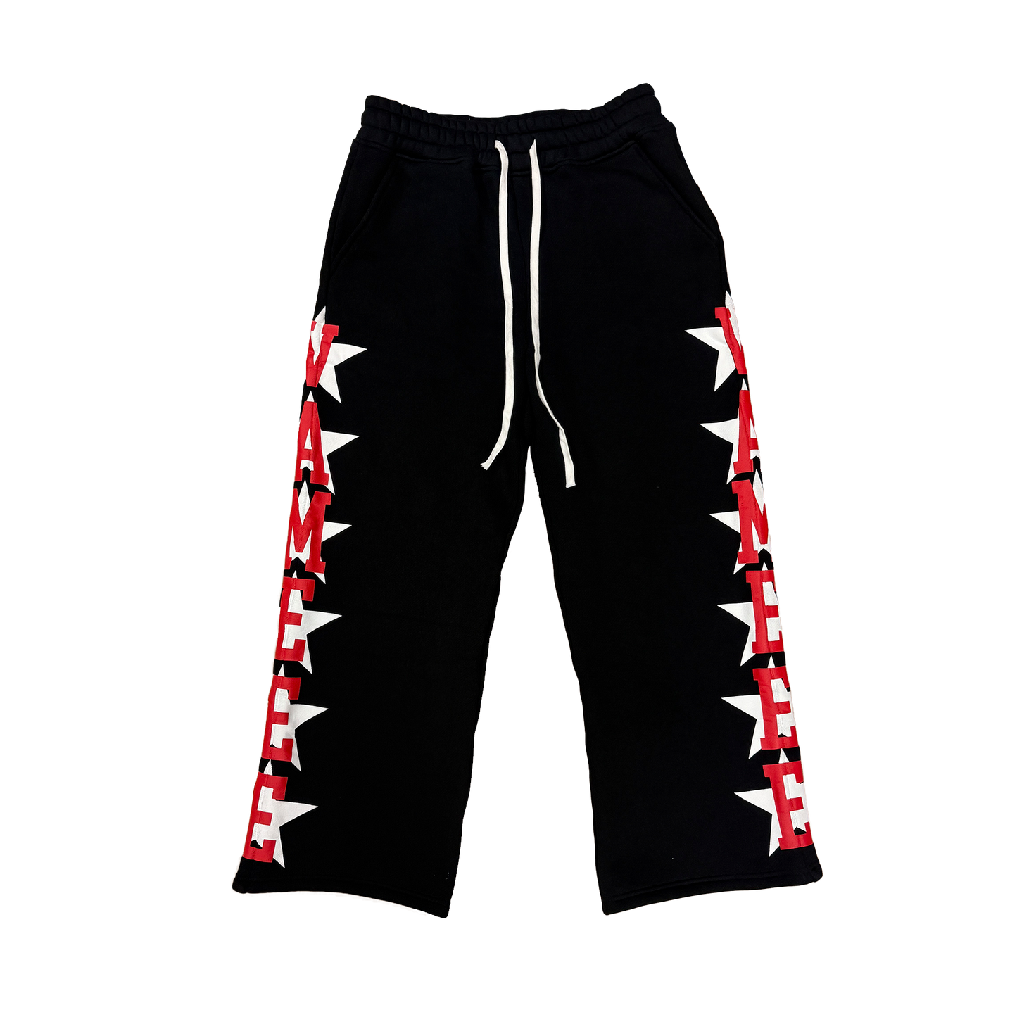 Vameee Star Black Sweats