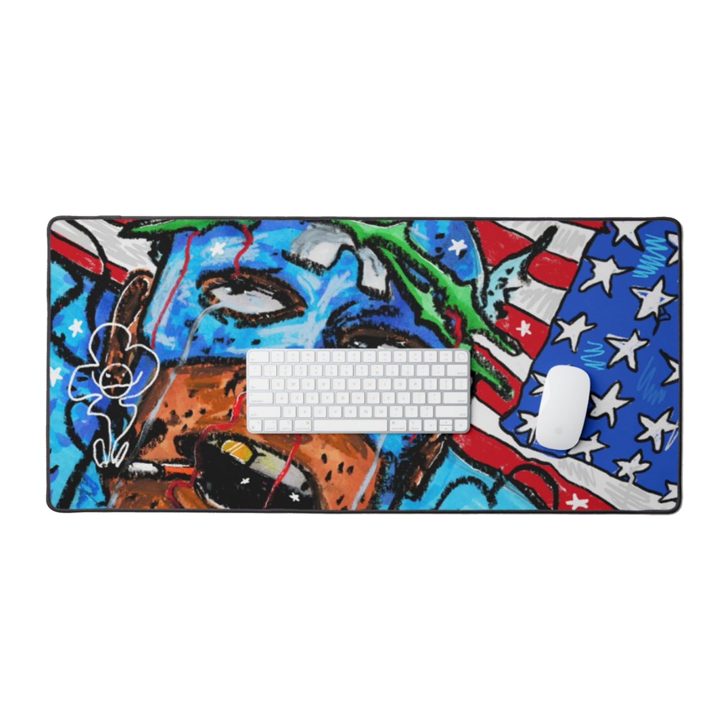 Cap America Maneee Mousepad