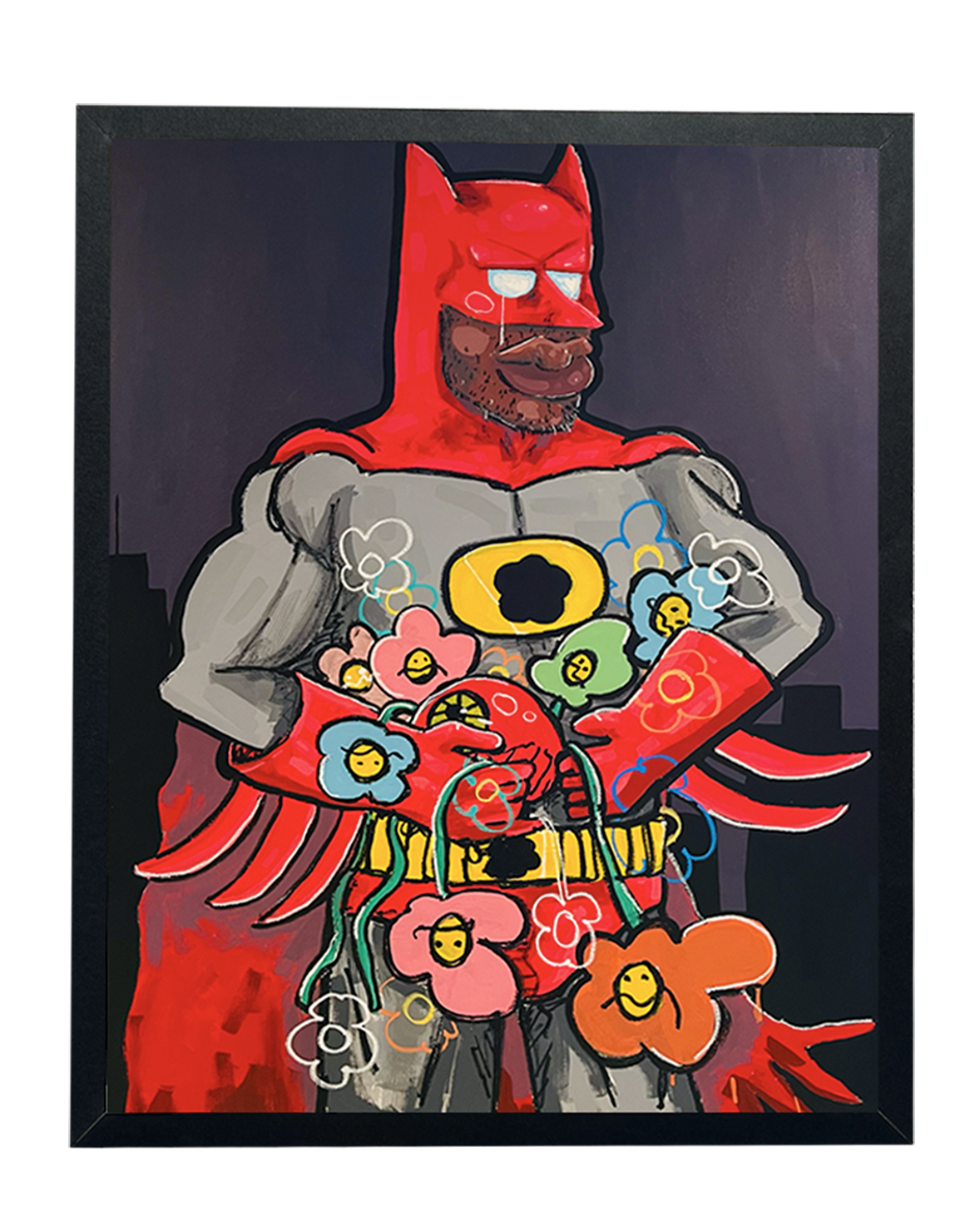 RED BATMANE Poster