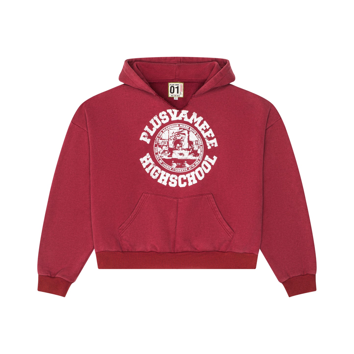Crimson School Spirit  Hoodie
