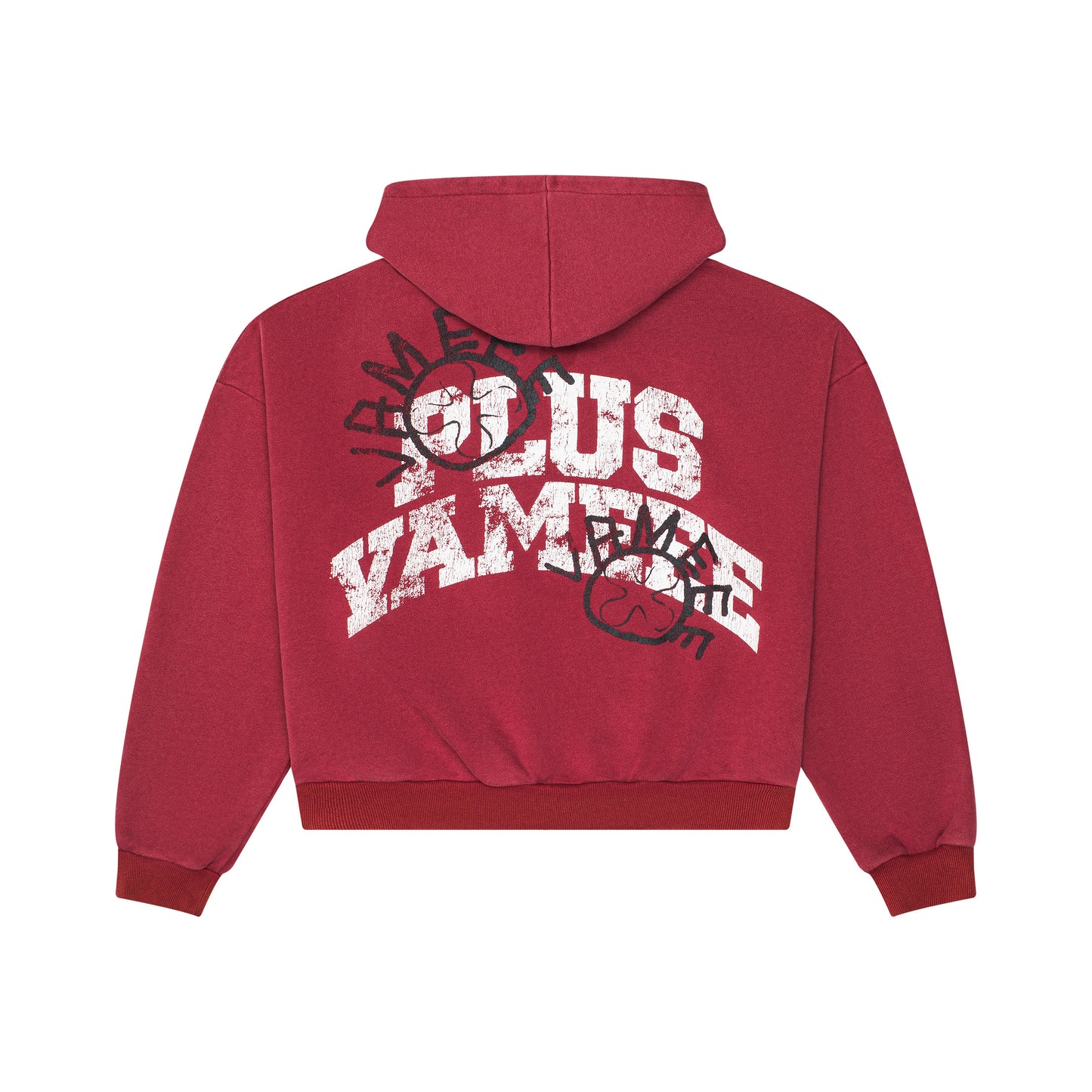 Crimson School Spirit  Hoodie