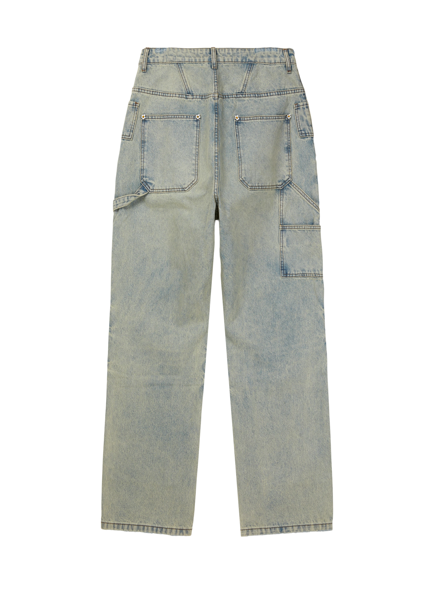 Blue Wash Carpenter Pants