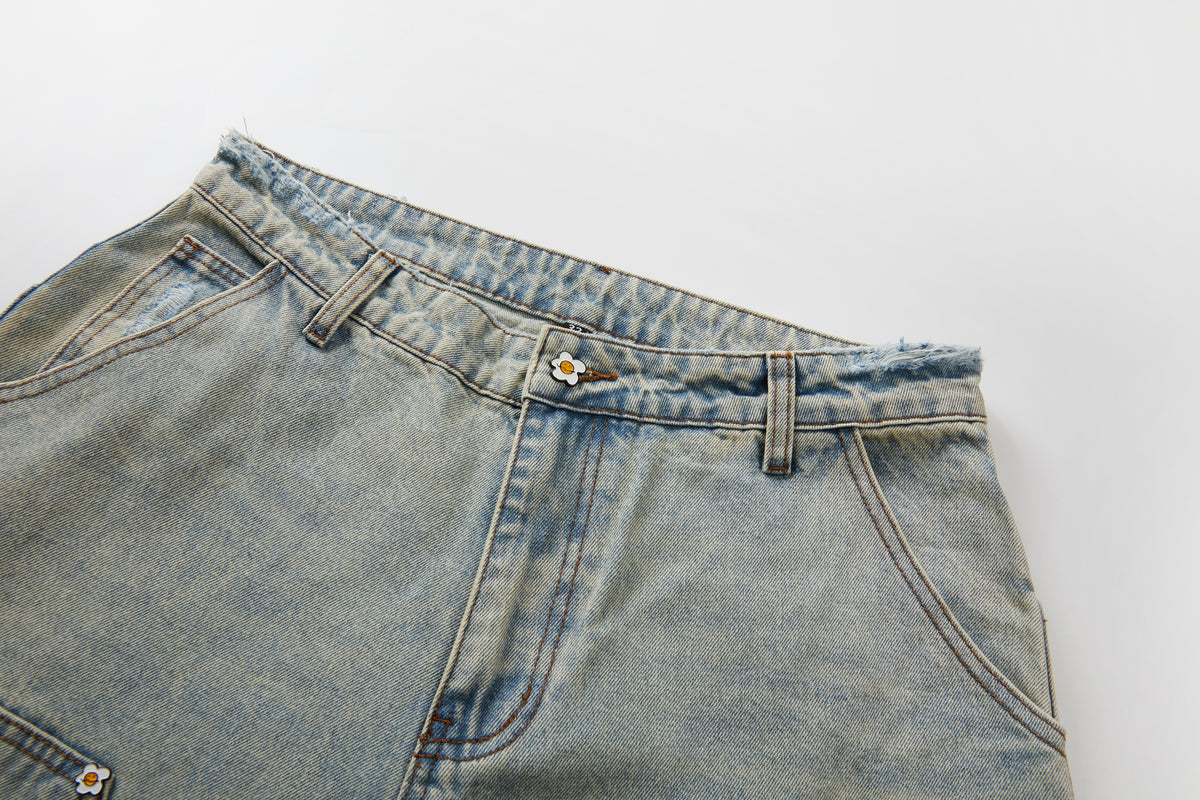 Blue Wash Carpenter Pants