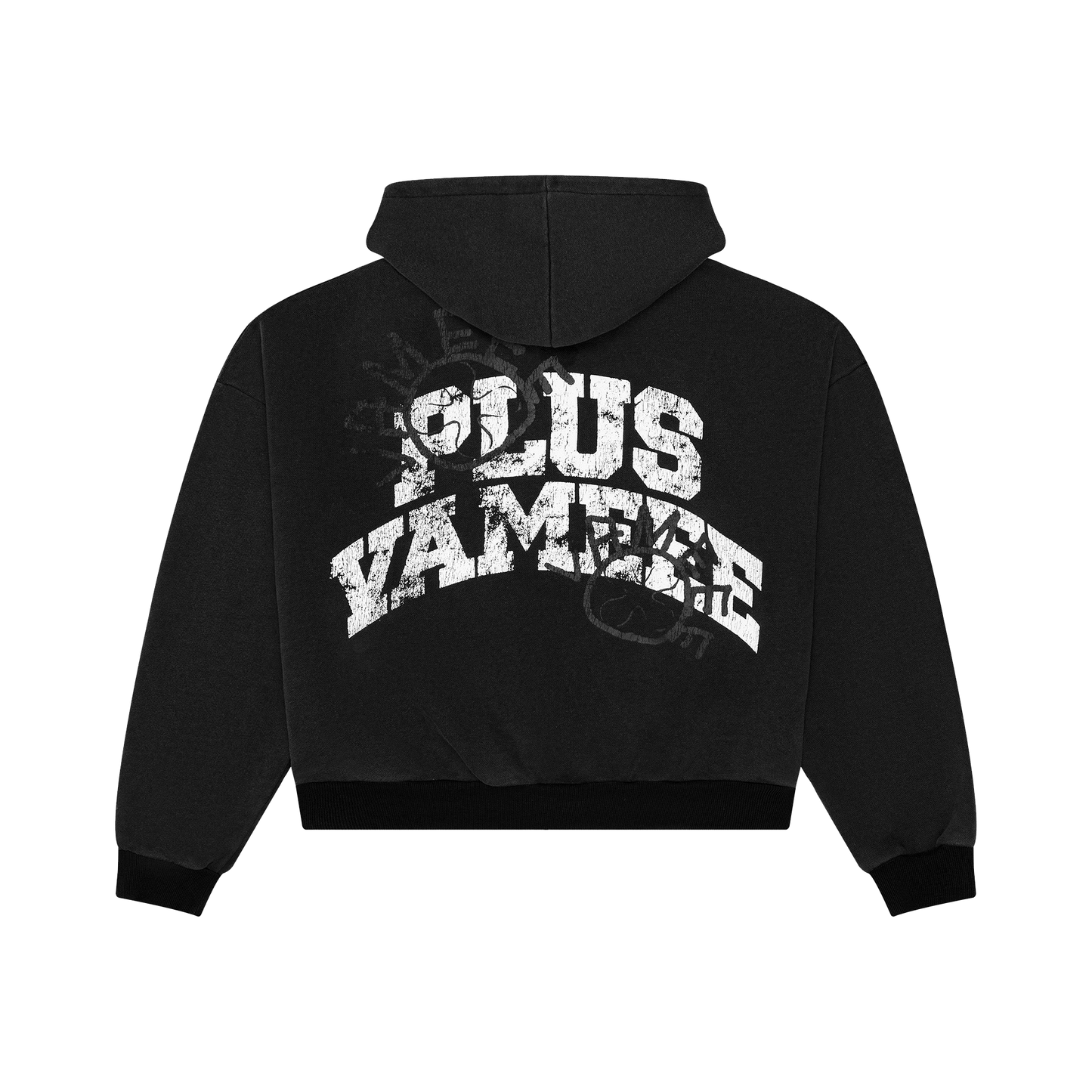 Black School Spirit  Hoodie