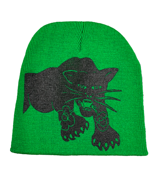 Panther Beanie(Green)
