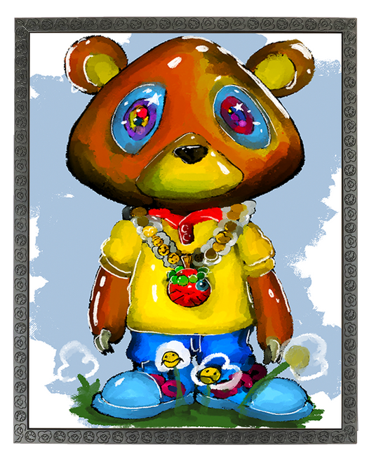 Jumbo Ye Bear Print