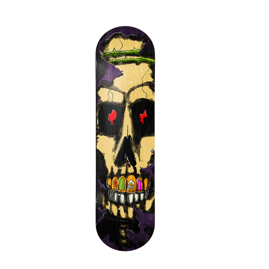 SKULLMANEEE SKATE DECK