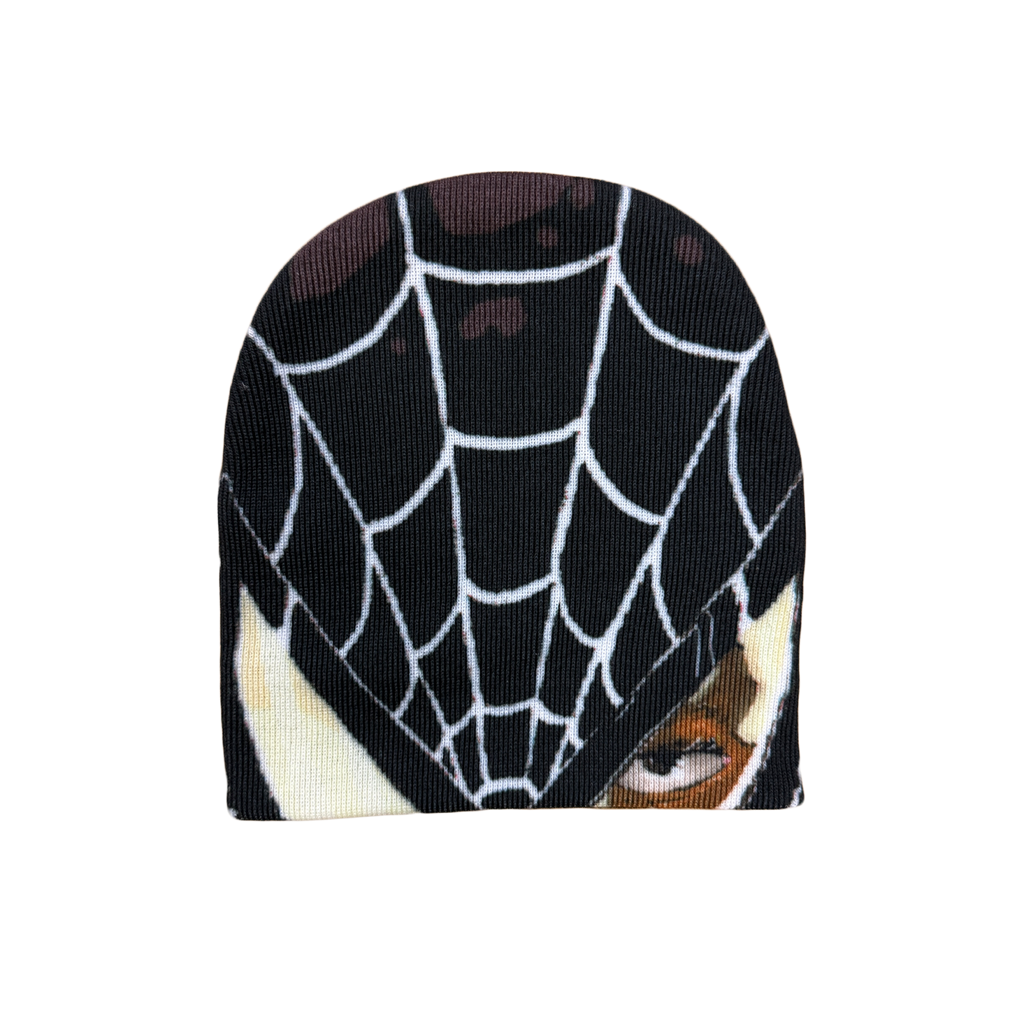 Black Spidermaneee Beanieee