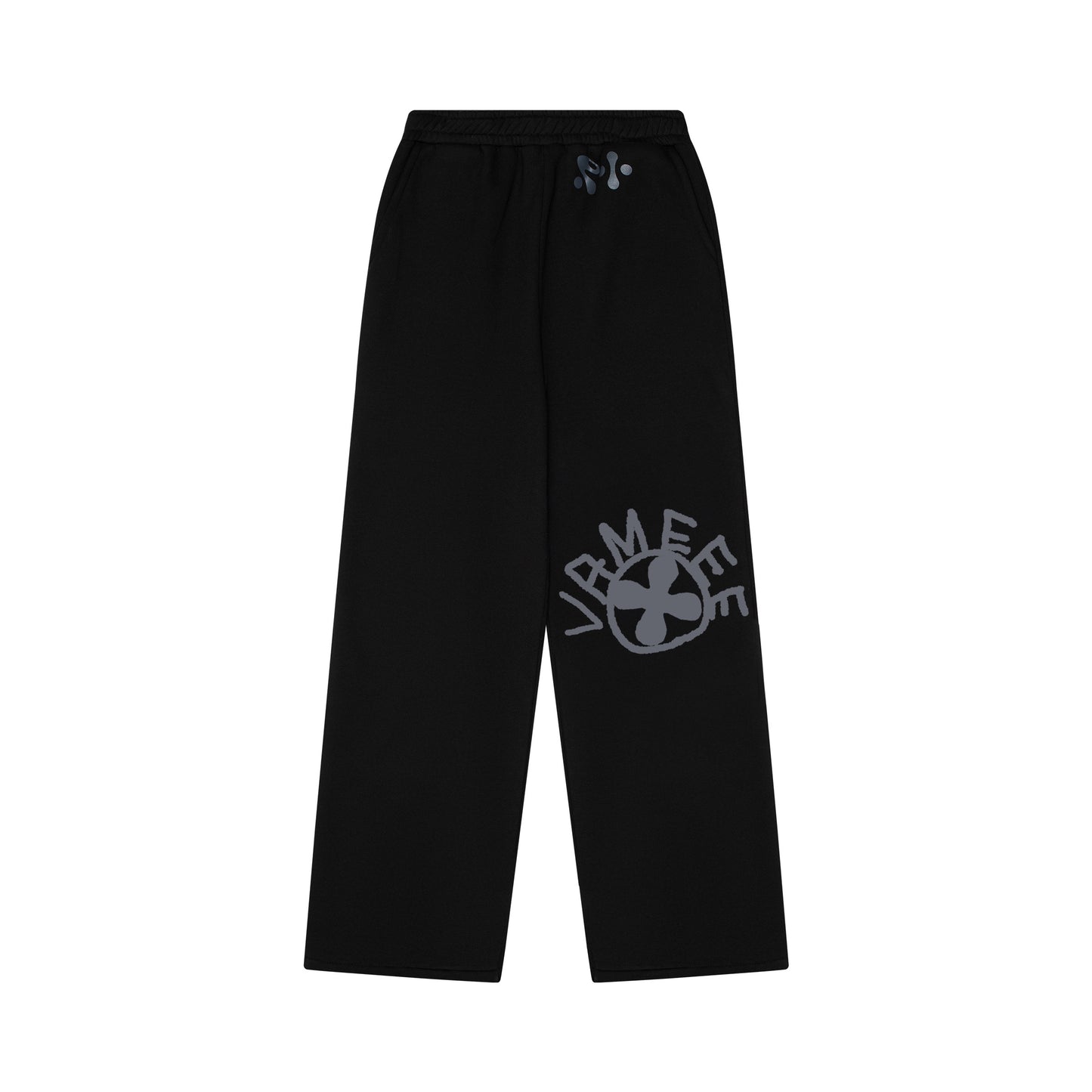 Black Basic Logo Sweats