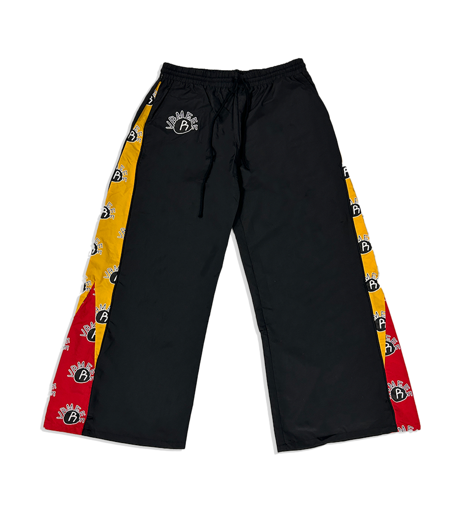 Zip Track Nylon Sweatpants