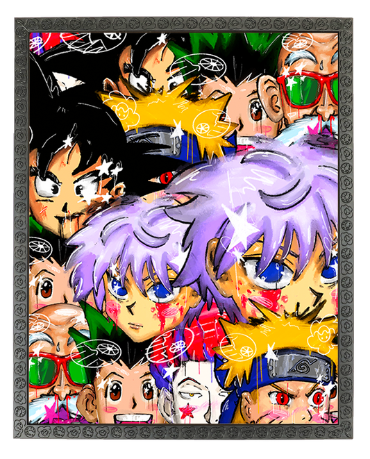Animeee Collage Poster