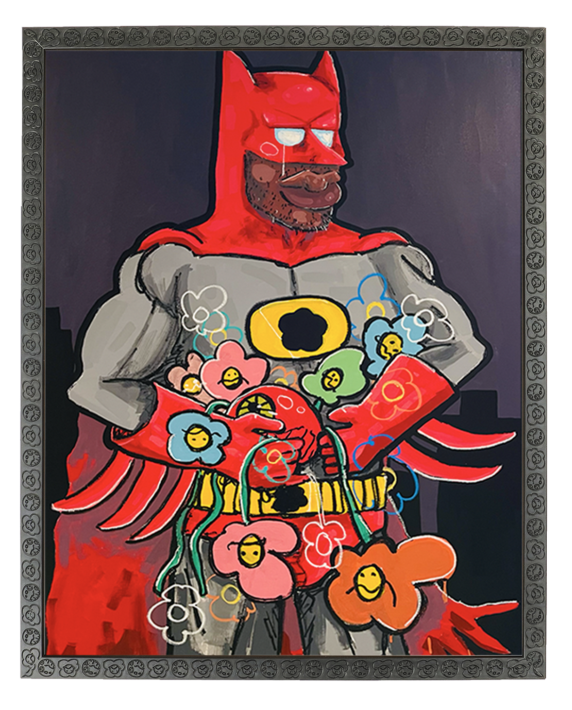 RED BATMANE Poster