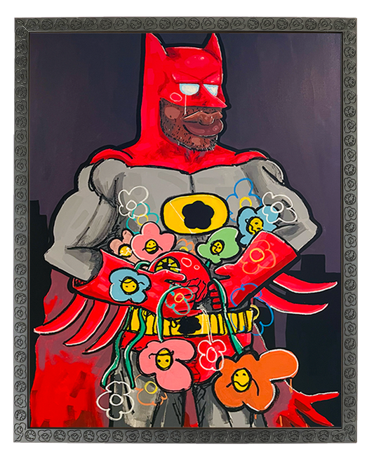 RED BATMANE Poster