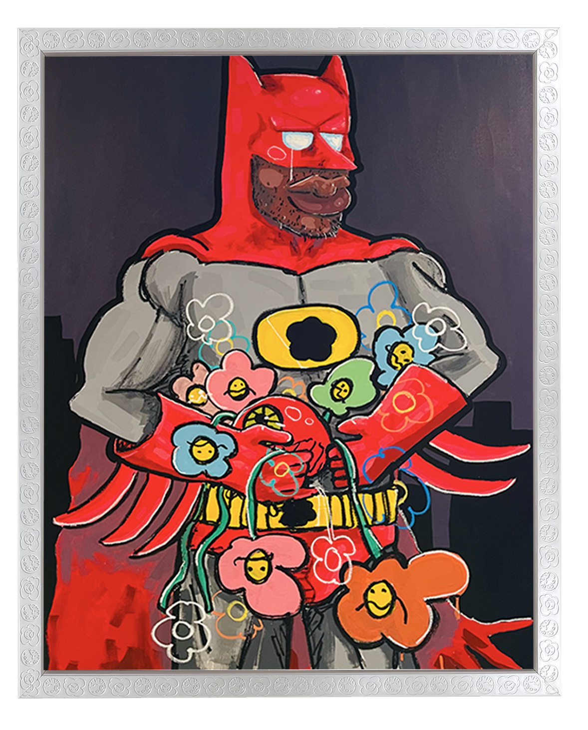 RED BATMANE Poster