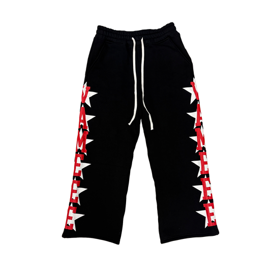 Vameee Star Black Sweats