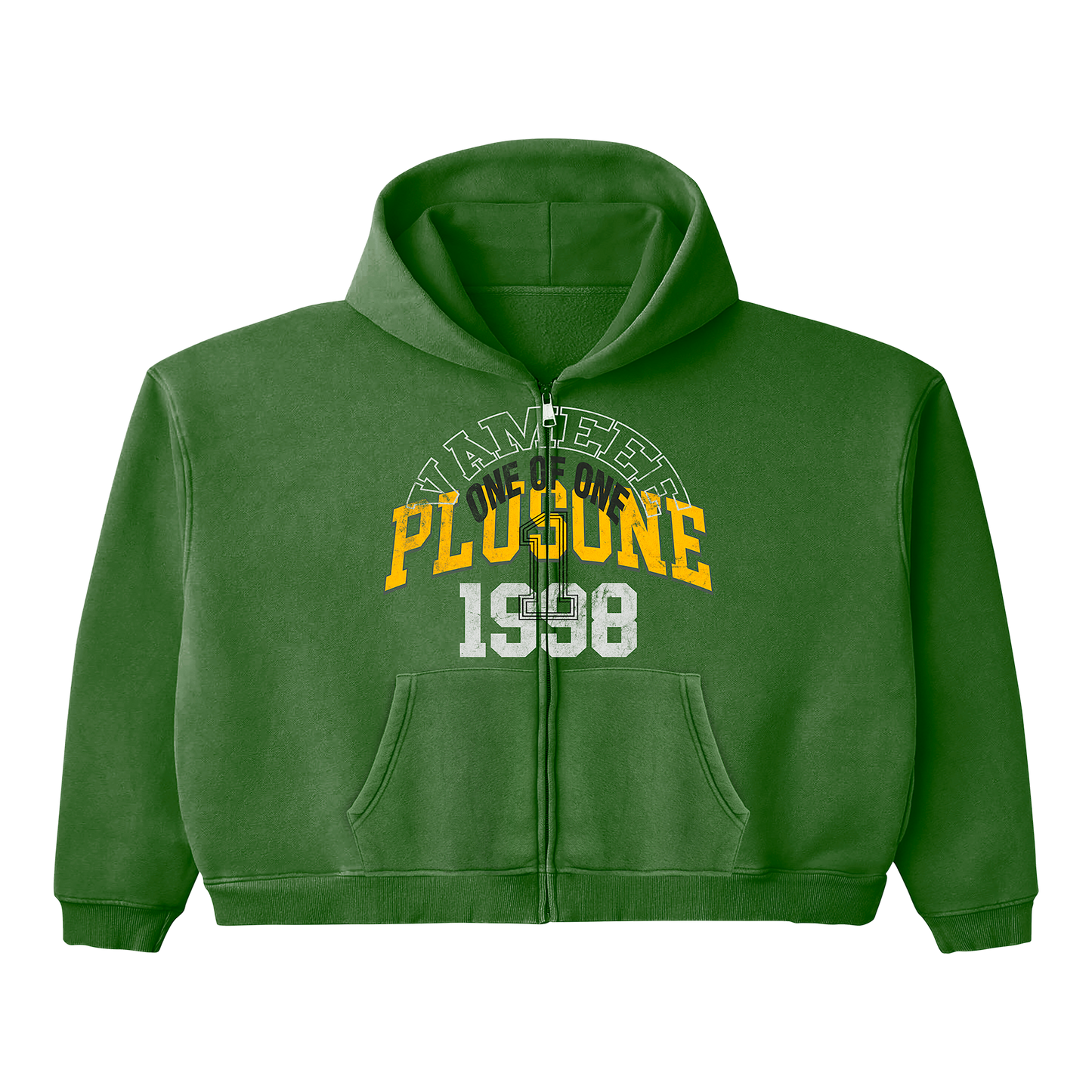 Green Reversible Hoodie