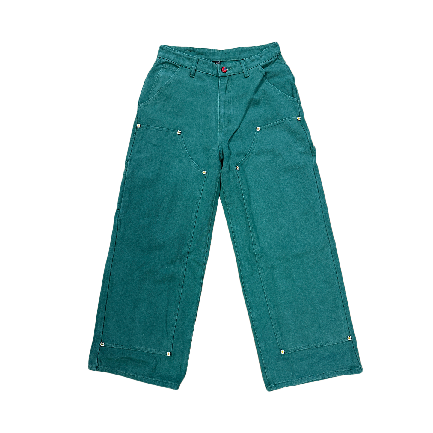 Green Carpenter Pants