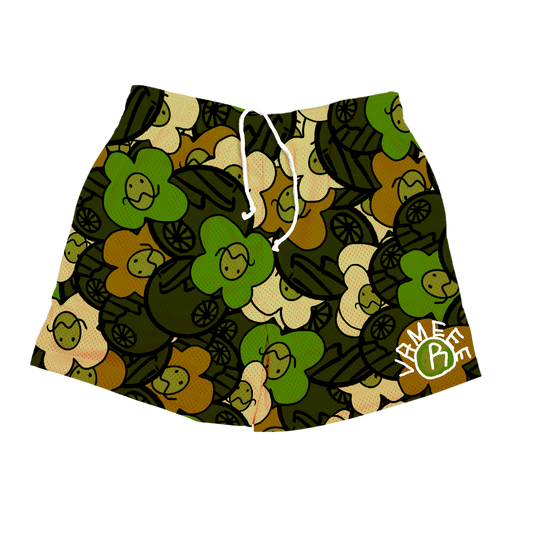 VAMEEE Green Mesh SHORTS