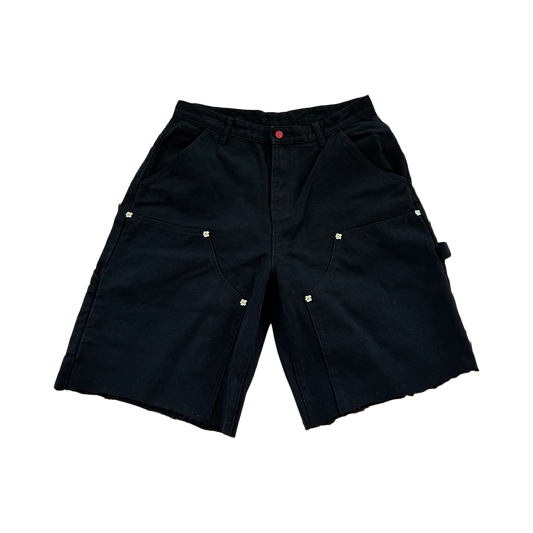 Black Carpenter Shorts