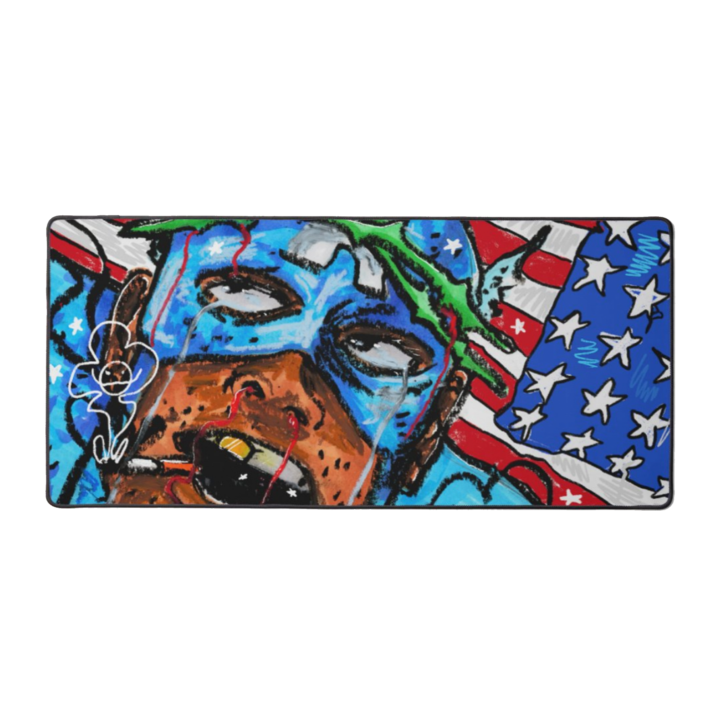Cap America Maneee Mousepad