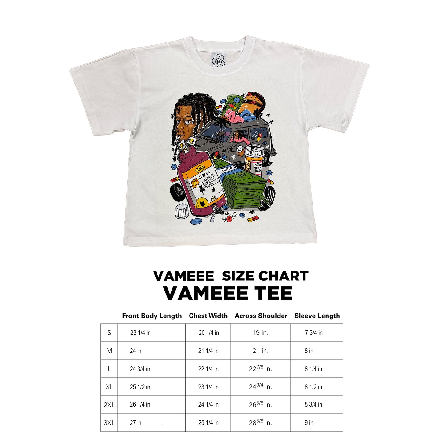 SMD Tee (White)