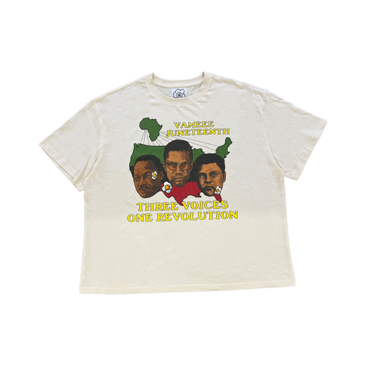 Juneteenth Vintage Tee (White)