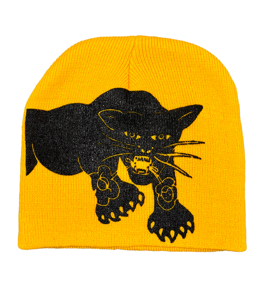 Panther Beanie(Yellow)